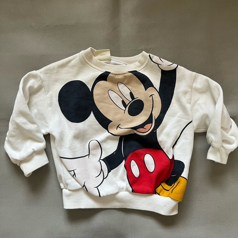 Zara Mickey sweatshirt